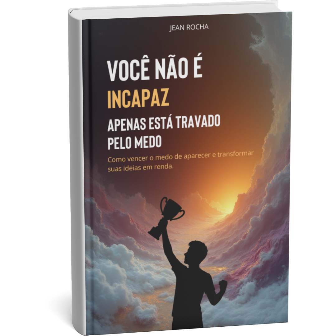 Capa do e-book Você Não É Incapaz, de Jean Rocha